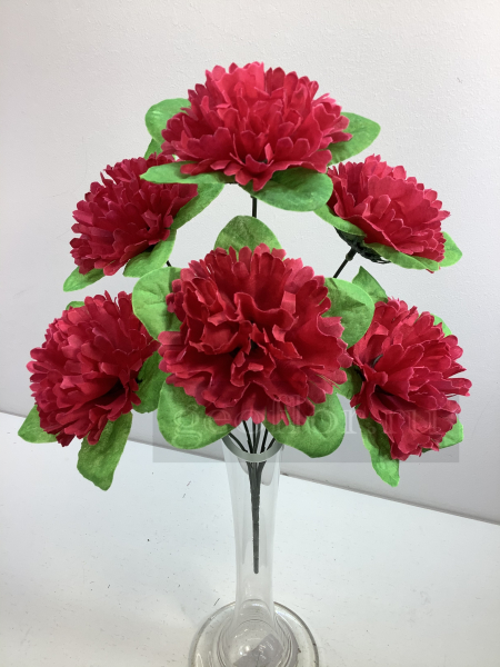 Букет гвоздик с розеткой, 6 г