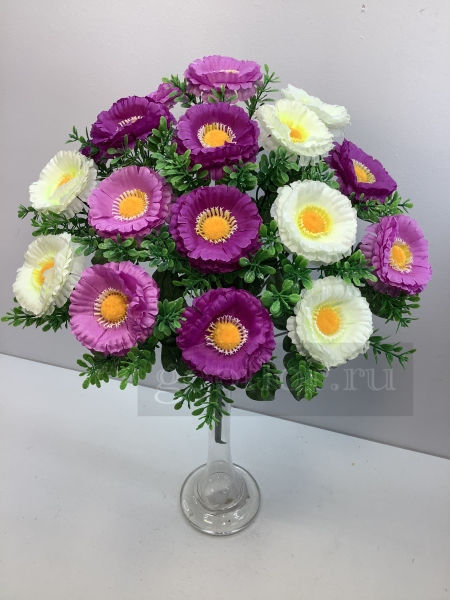 Букет маргариток разноцветных, 18 г