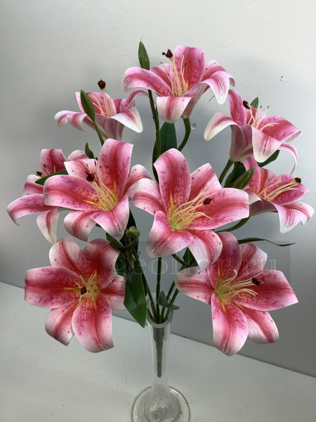 Букет лилий, силикон, 9 г