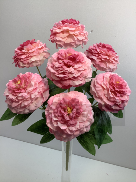 Букет циний георгиновидных, 7 г