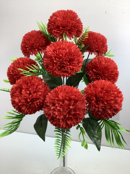 Букет хризантем, шар, 9 г