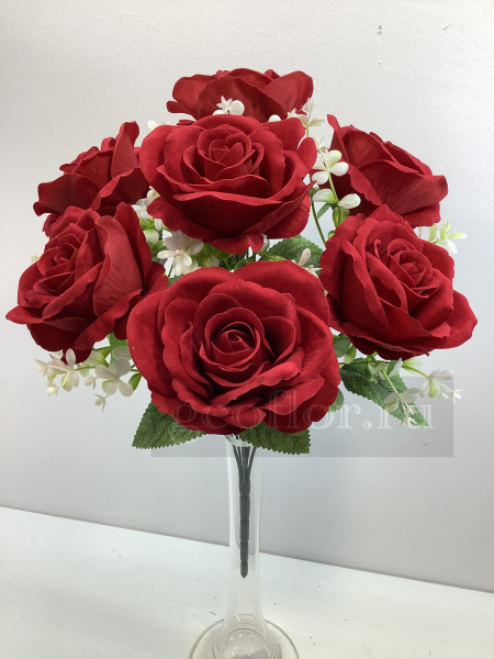 Букет роз бархатных, 7 г