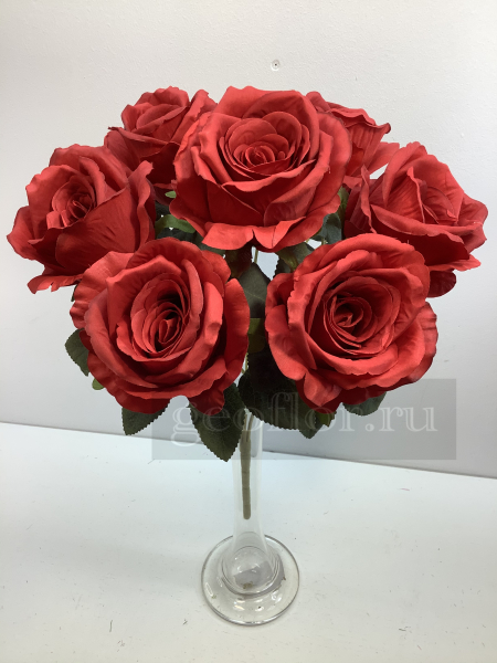Букет роз бутонов, 7 г