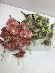 Букет орхидей, силикон, 5 в, 20 г