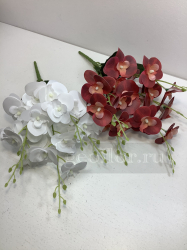 Букет орхидей, силикон, 5 в, 20 г