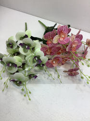 Букет орхидей, силикон, 5 в, 20 г