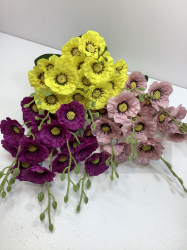 Букет маков, 5 в, 20 г