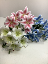 Букет лилий, силикон, 9 г