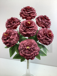 Букет циний георгиновидных, 7 г