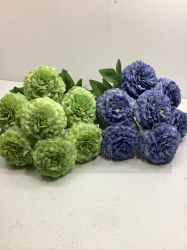 Букет циний георгиновидных, 7 г