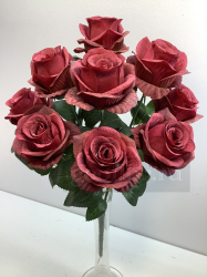 Букет роз бутонов мраморных, 10 г