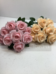 Букет роз бутонов мраморных, 10 г