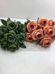 Букет роз бутонов мраморных, 10 г